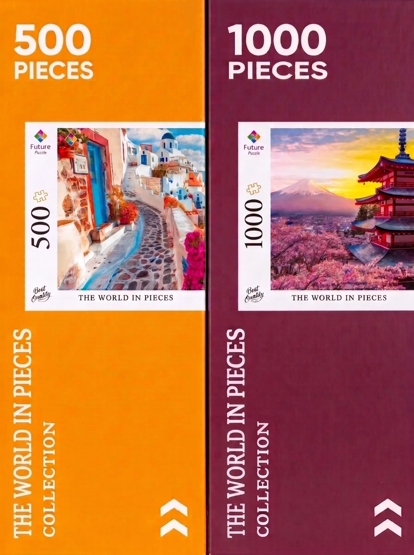 World In Pieces puzzle box